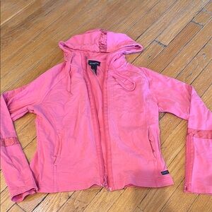 Vintage Athleta Coral Hooded Jacket